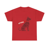 Load image into Gallery viewer, &#39;Superdog&#39; Word Art Tee
