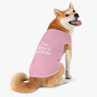 Load image into Gallery viewer, Pet Tank Top - &quot;I&#39;m Mom&#39;s Favorite&quot; Cute Dog Shirt for Mother&#39;s Day &amp; Pet Lovers
