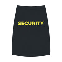 Load image into Gallery viewer, Pet Tank Top - &quot;SECURITY&quot; Yellow Text Dog &amp; Cat Vest, Funny Security Pet Shirt
