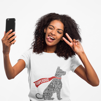 Load image into Gallery viewer, &#39;Superdog&#39; Word Art Tee

