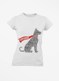 Load image into Gallery viewer, &#39;Superdog&#39; Word Art Tee
