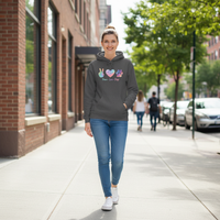 Load image into Gallery viewer, Dog Lover Hoodie - Peace Love Dog
