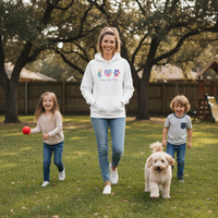 Load image into Gallery viewer, Dog Lover Hoodie - Peace Love Dog
