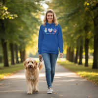Load image into Gallery viewer, Dog Lover Hoodie - Peace Love Dog
