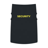 Load image into Gallery viewer, Pet Tank Top - &quot;SECURITY&quot; Yellow Text Dog &amp; Cat Vest, Funny Security Pet Shirt
